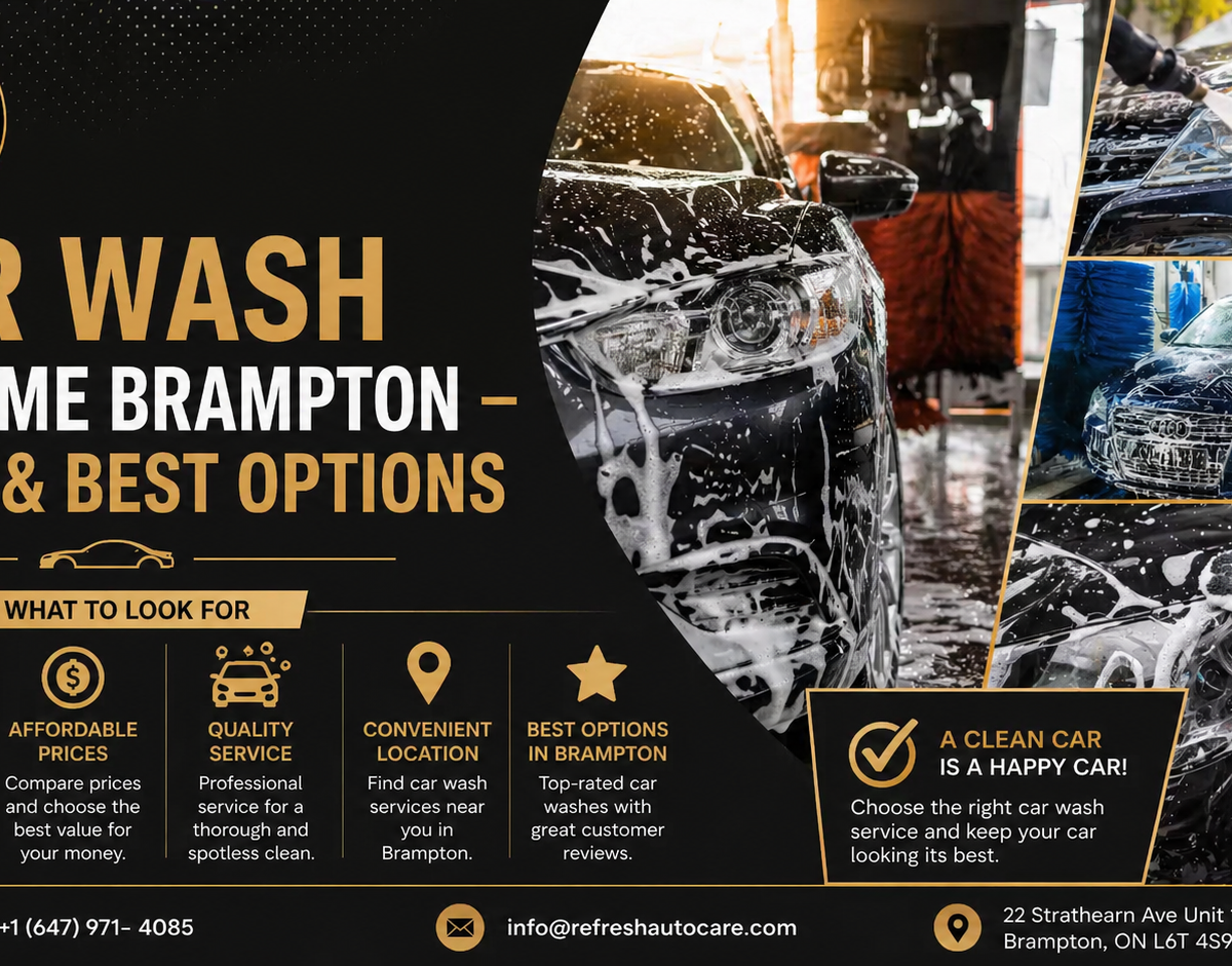 Car Detailing & Car Wash Services in Brampton | Ceramic Coating & PPF 