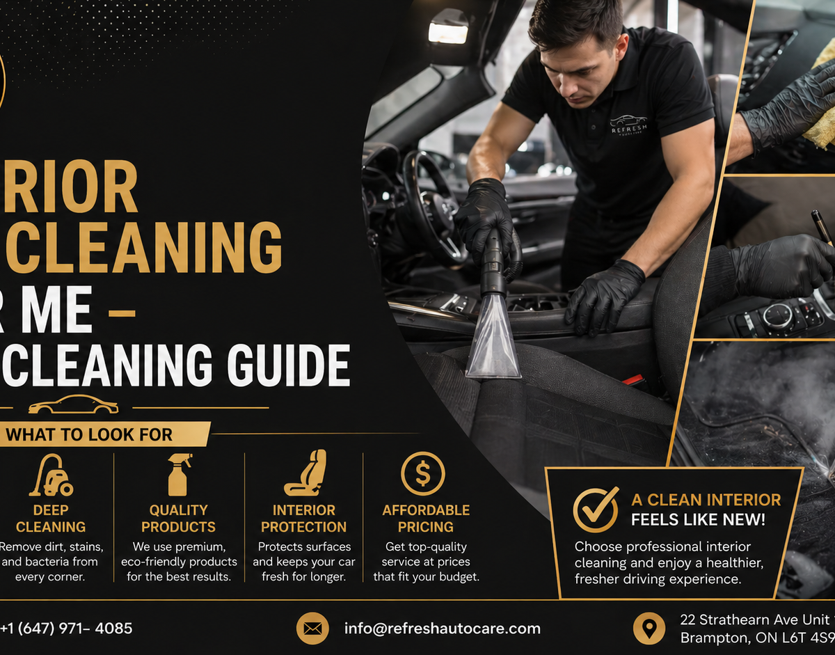 Car Detailing & Car Wash Services in Brampton | Ceramic Coating & PPF