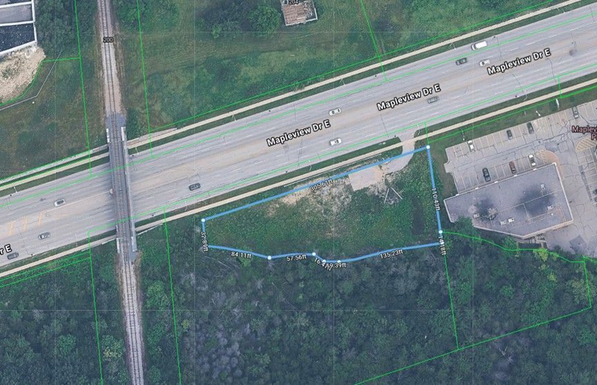 High-Exposure Commercial Land Opportunity on Mapleview Drive East,
