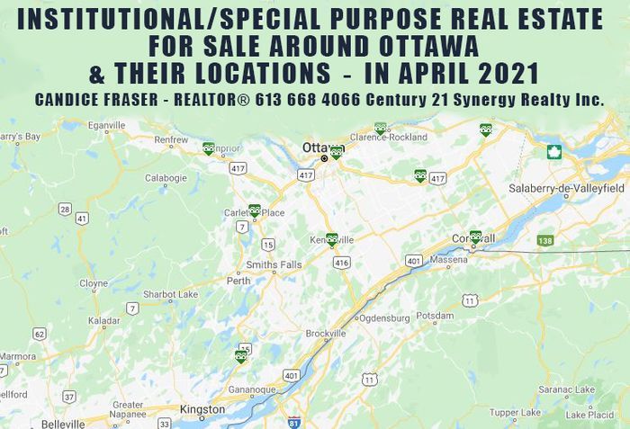 INSTITUTIONAL/SPECIAL PURPOSE COMMERCIAL NEAR OTTAWA FOR SALE!