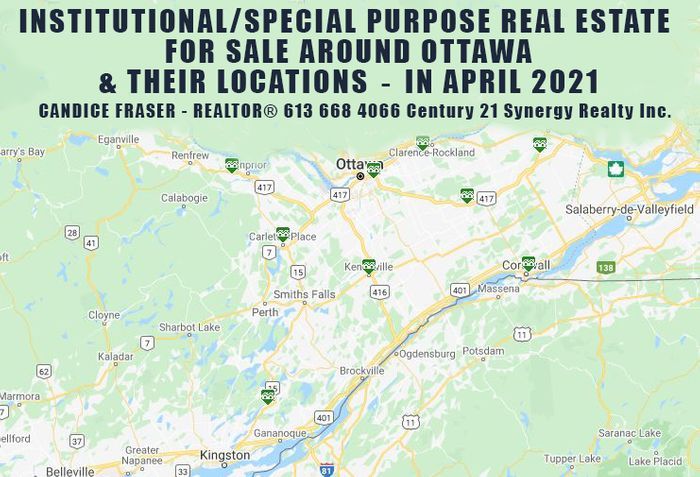 INSTITUTIONAL/SPECIAL PURPOSE COMMERCIAL NEAR OTTAWA FOR SALE!