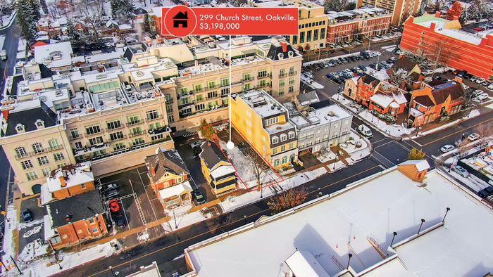 Vacant Land In The Core Of Downtown Oakville for Sale