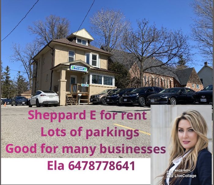 Commercial Property for lease in Sheppard East