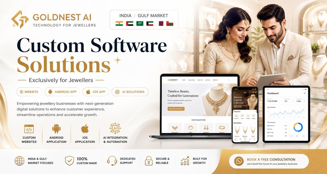 Jewellery digital showcase