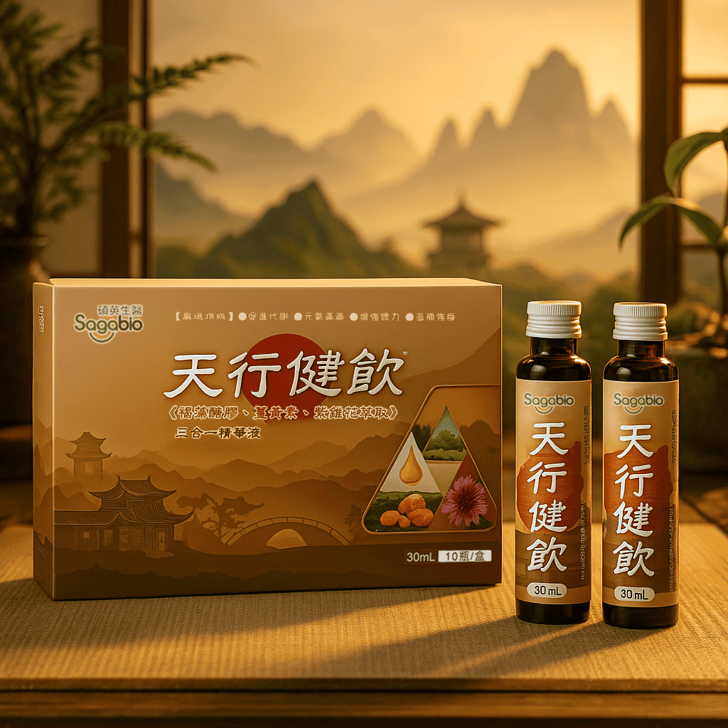 天行健飲｜Sagobio 碩英生醫