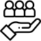 行銷手段網羅潛在客戶icon圖示