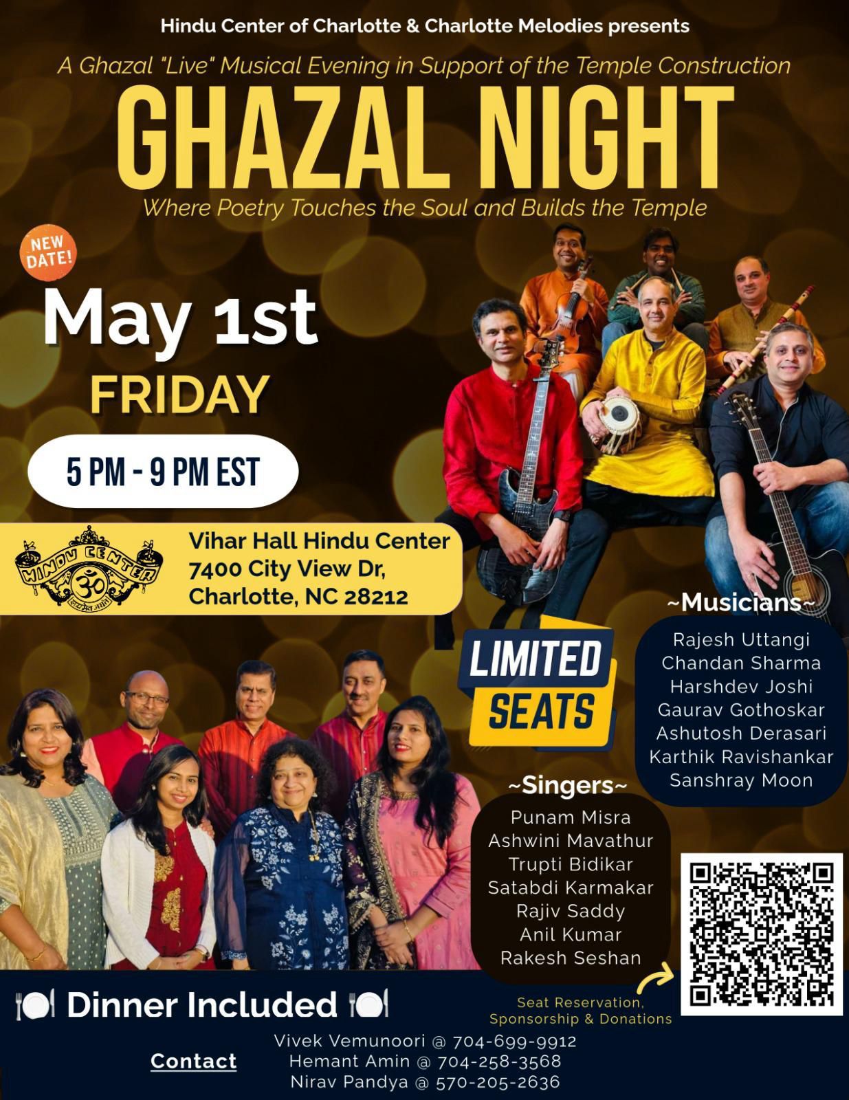 ✨🎶 GHAZAL NIGHT – A Soulful Musical Evening 🎶✨