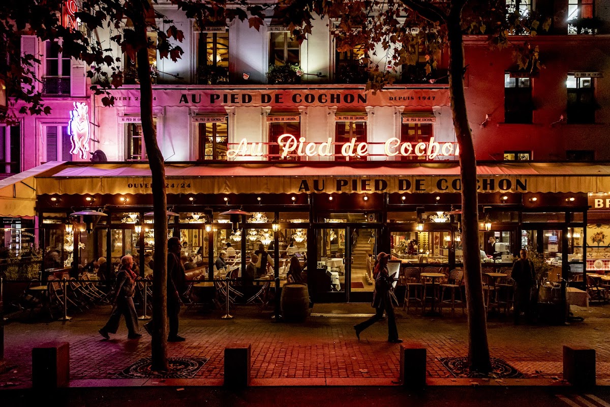 Salle du restaurant Au Pied de Cochon