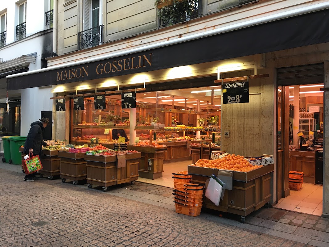 Salle du restaurant Gosselin Primeurs Passy