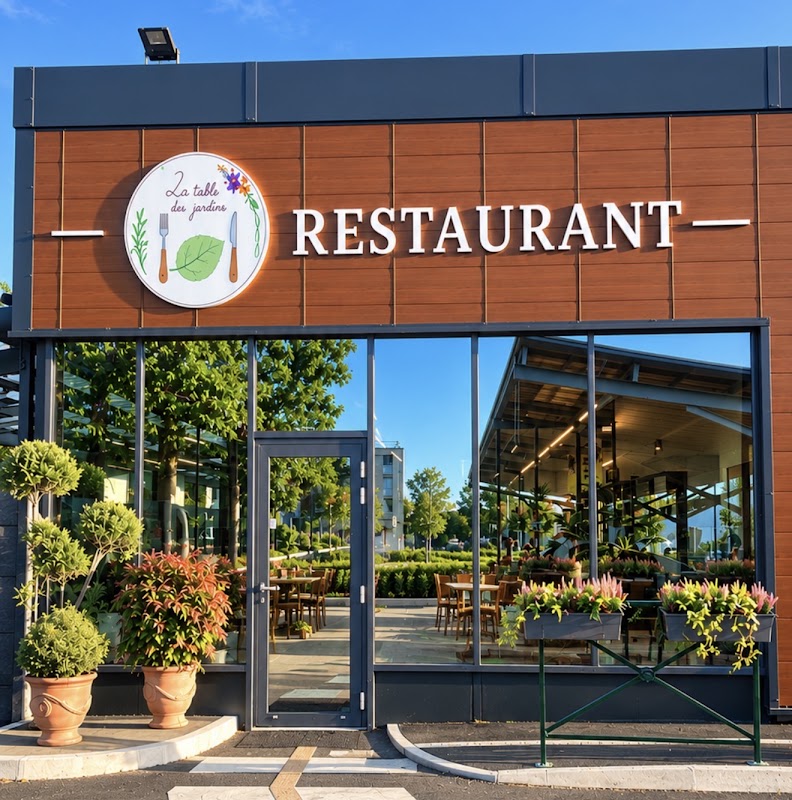 Salle du restaurant la Table des Jardins