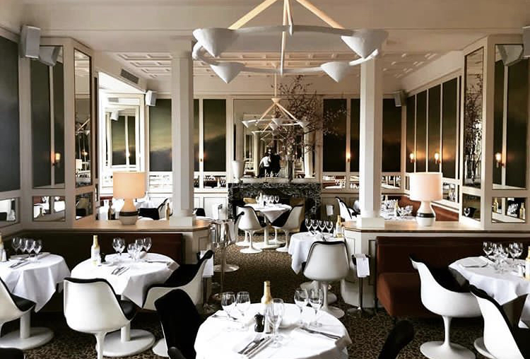 Salle du restaurant Loulou Restaurant Paris