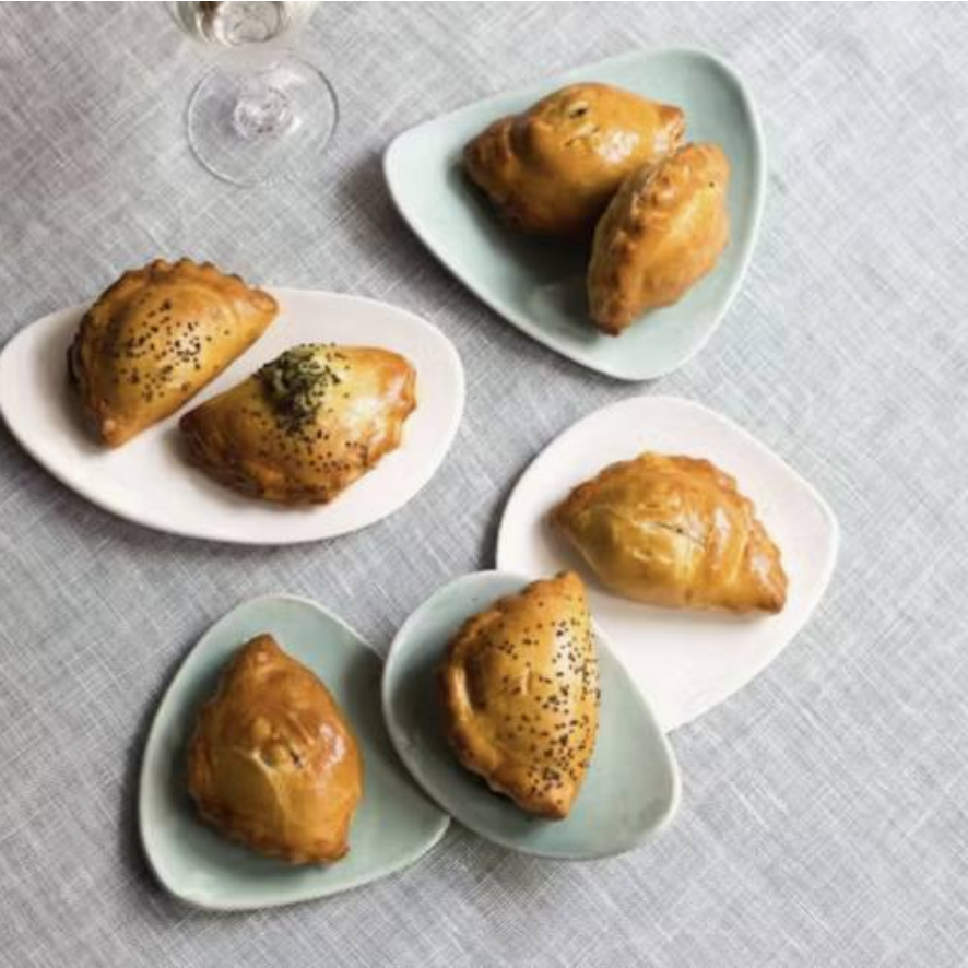 Pirojkis saumon et champignons