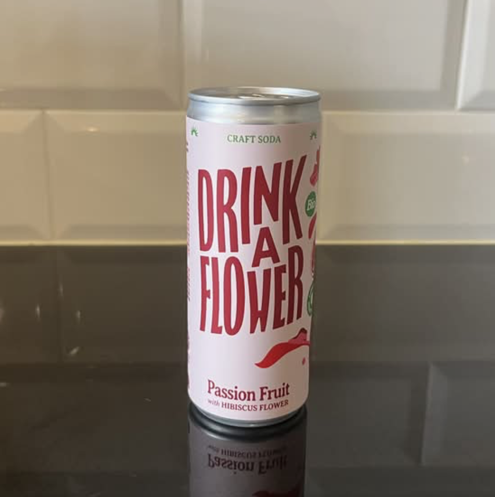Drink a flower - fruit de la passion hibiscus