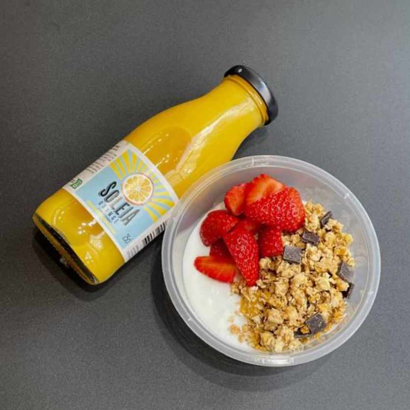 Menu granola
