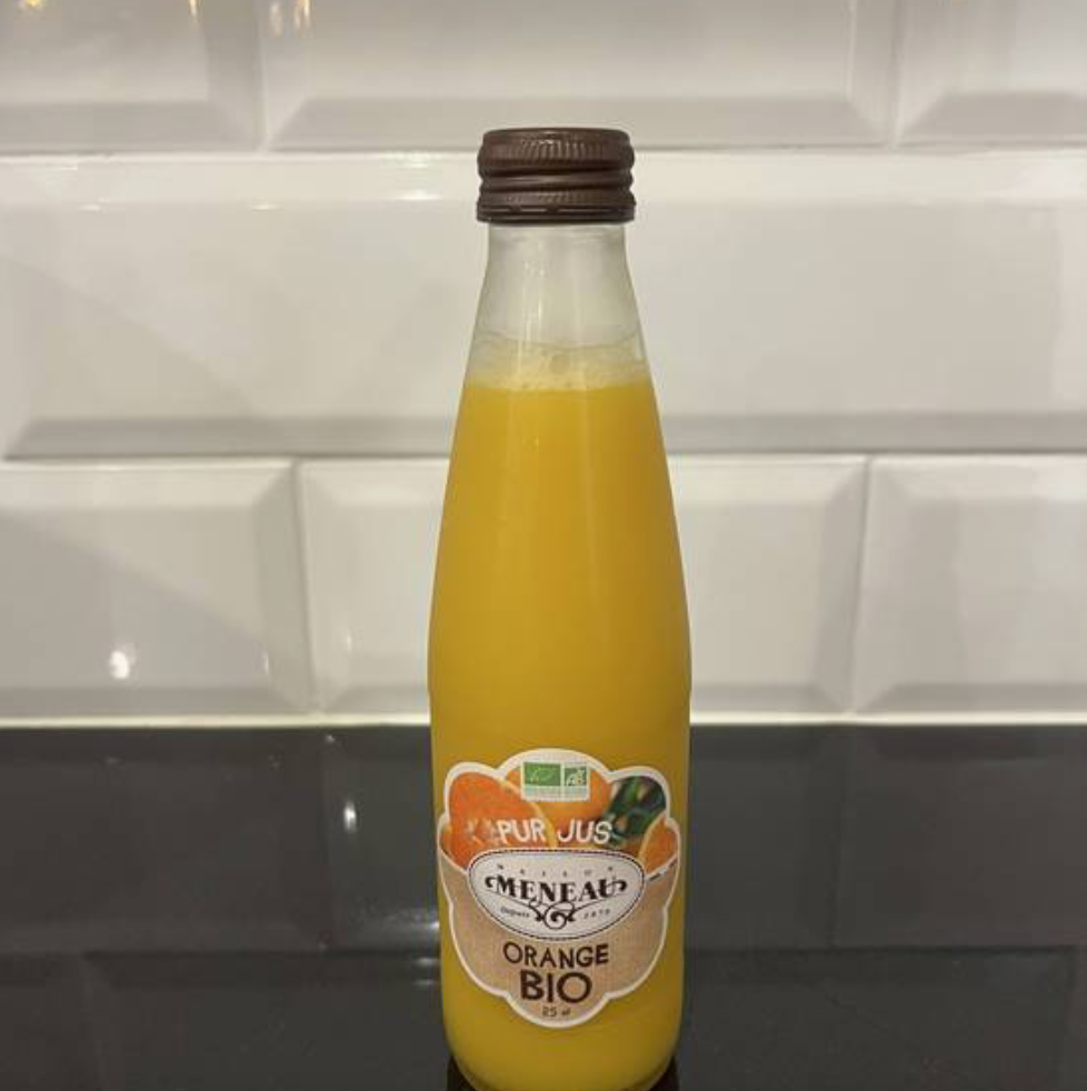 Jus d'orange BIO