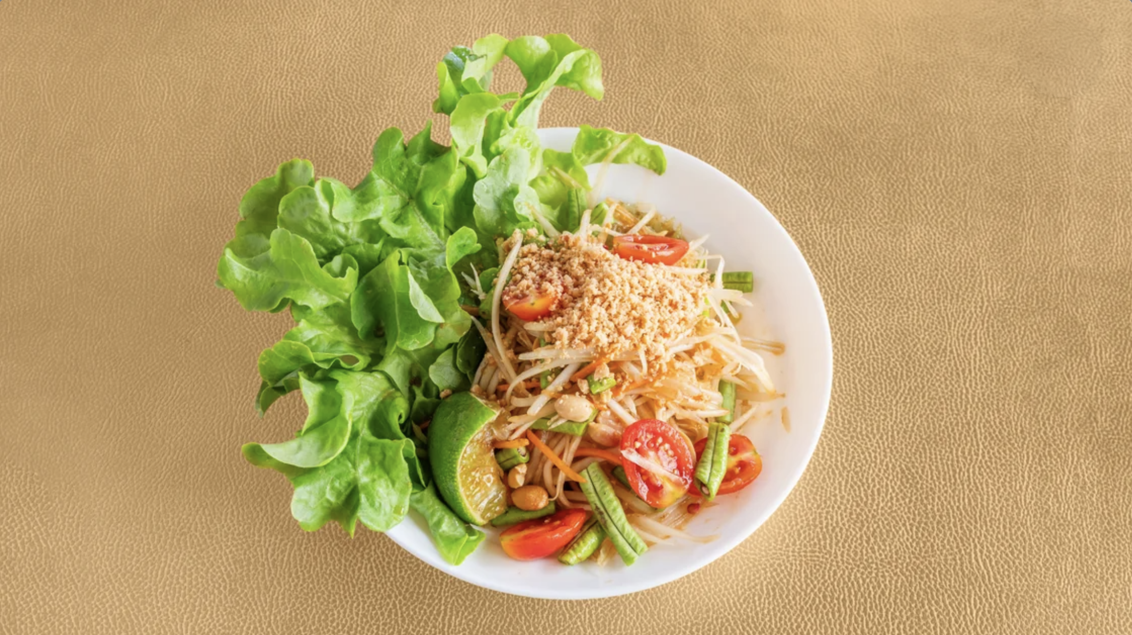 Som tam - salade de papaye