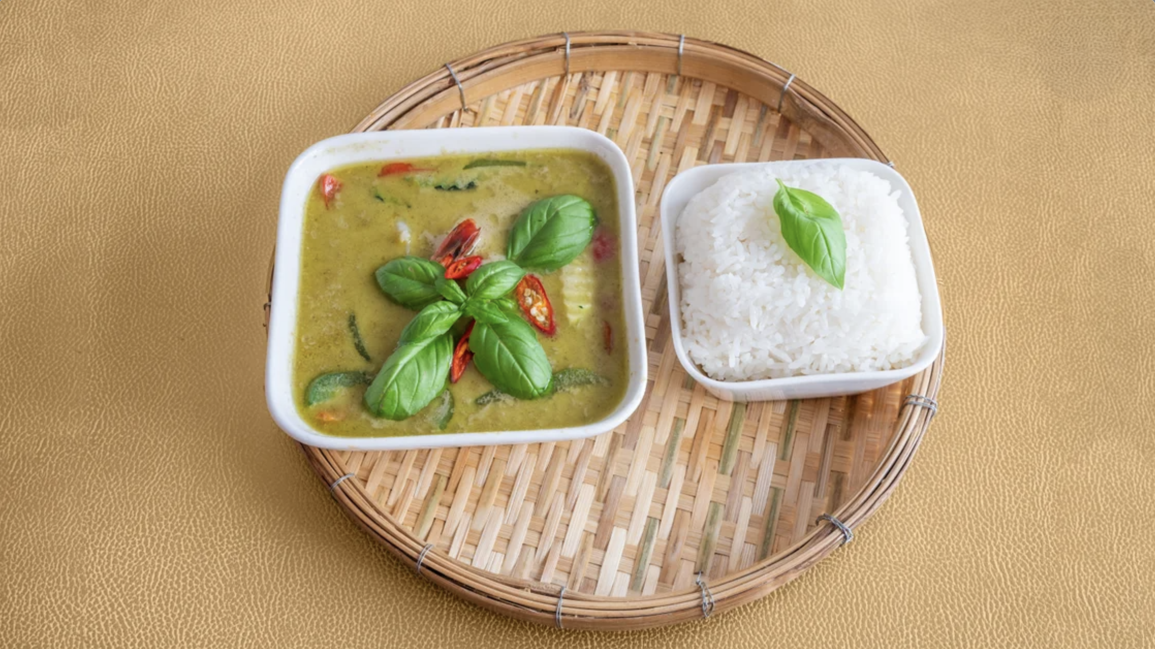 Kaeng keao wan - curry vert