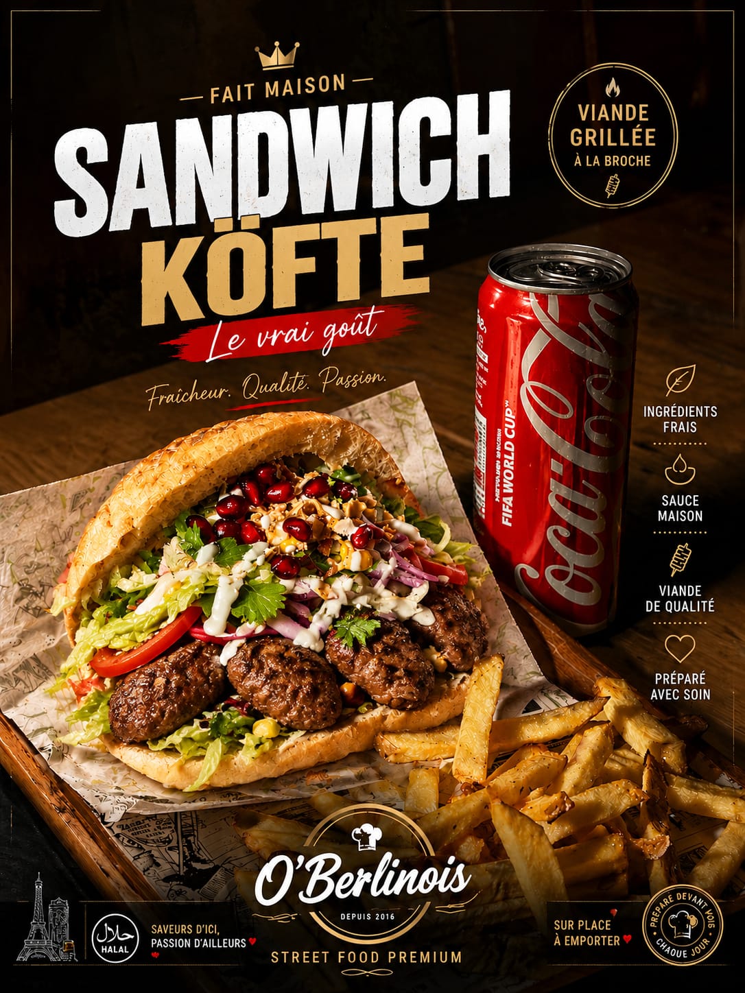 Formule kebab köfte