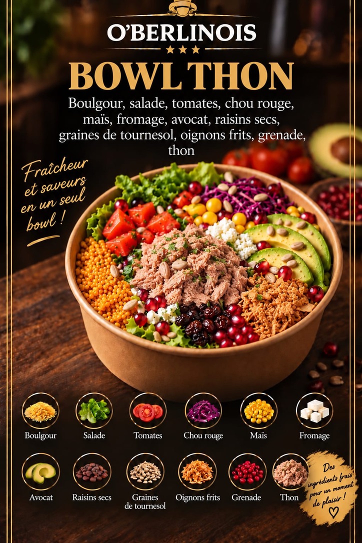 Poké bowl thon