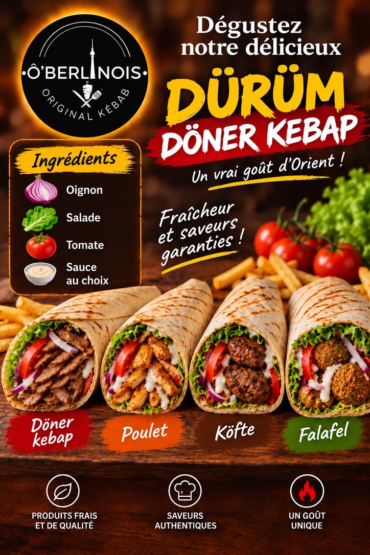 Wrap kebab döner signature