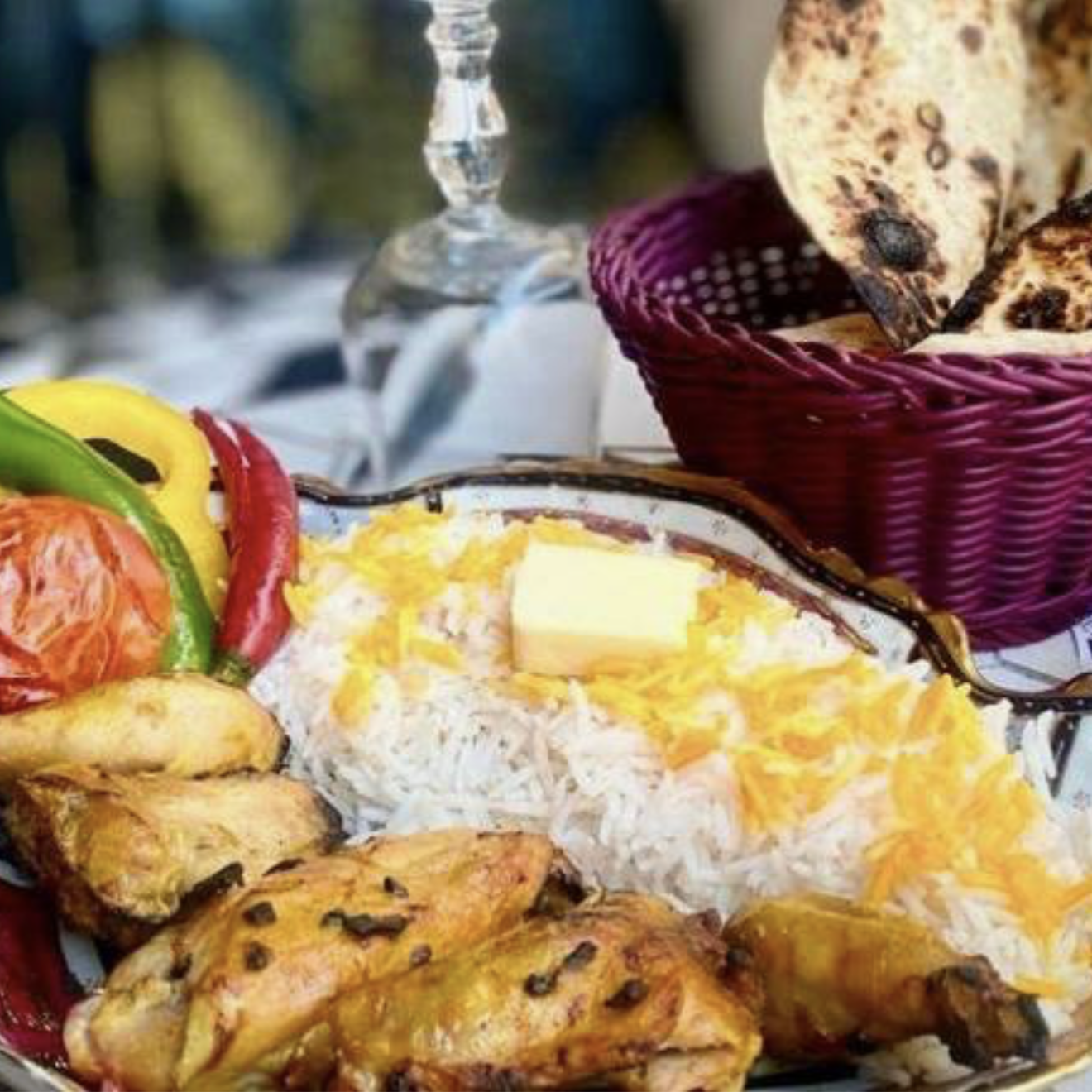Assiette djoudjeh