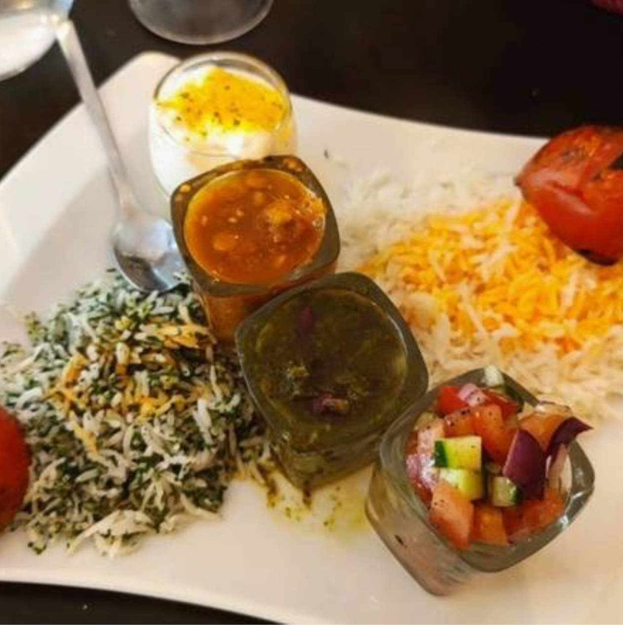 Assiette mixte végétarienne
