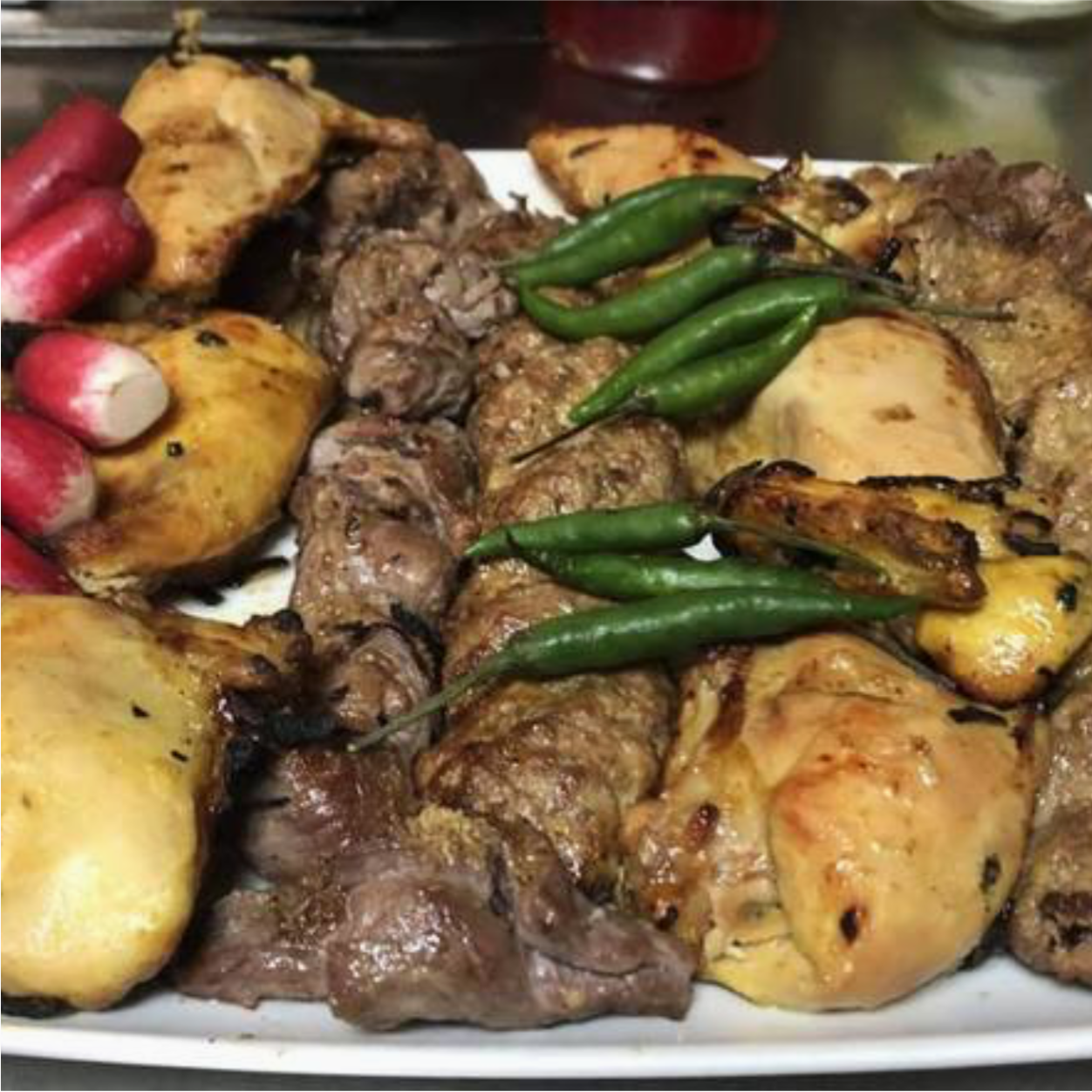 Assiette pour 3 personnes