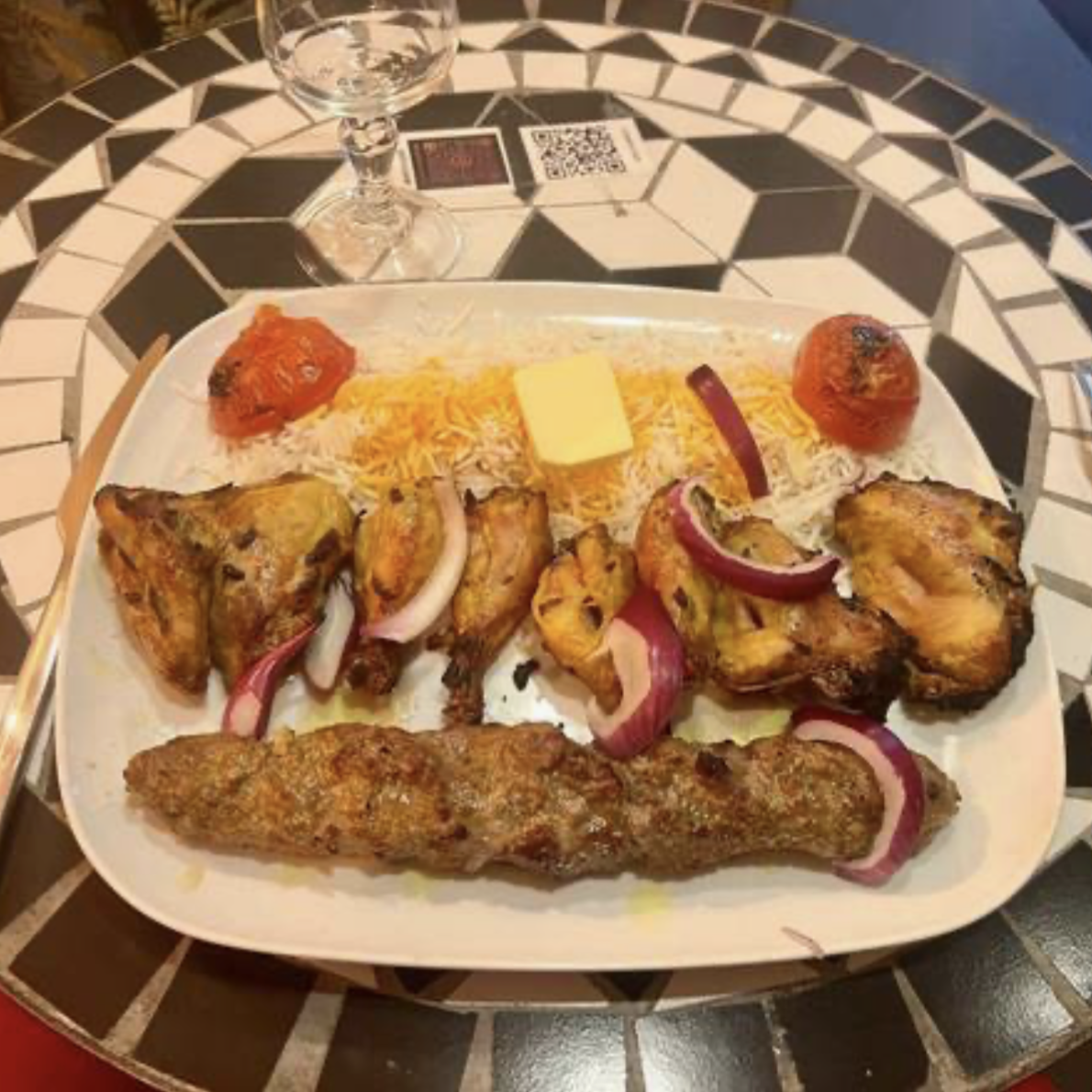 Assiette royale