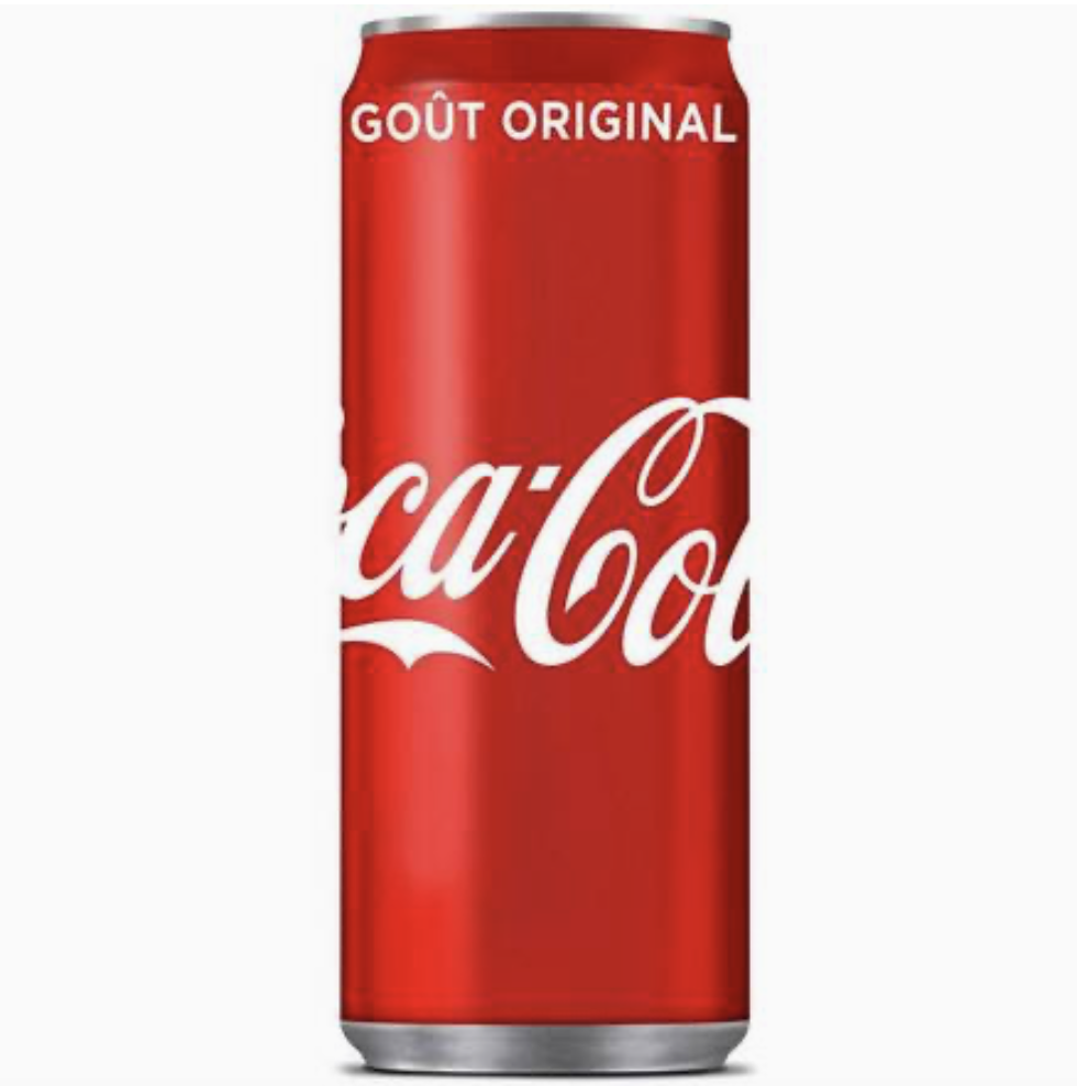 Coca-Cola 33cl canette