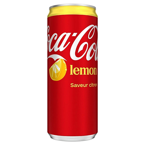 Coca-Cola Citron 33cl canette