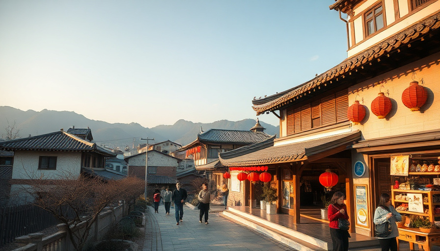 Imágenes relacionadas con el viaje de primavera de 2026 a la aldea Hanok de Jeonju.
