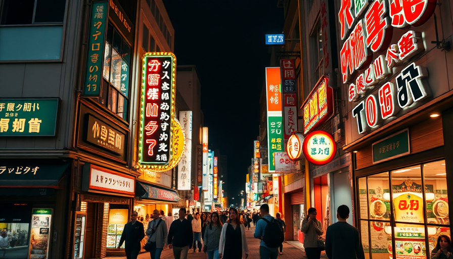 cinematic travel photography, vibrant Osaka street scene at night, Dotonbori lights, people walking, golden hour, photor