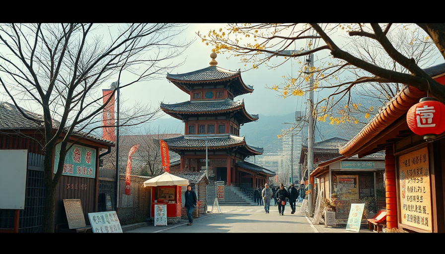 La imagen 3 muestra lugares recomendados para ver los cerezos en flor en Gyeongju.