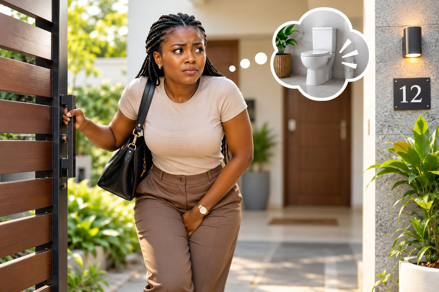 Why Do You Suddenly Feel Like Peeing When You Get Home?