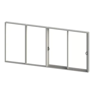 Prestige Fixed Window Wall, Slider Match