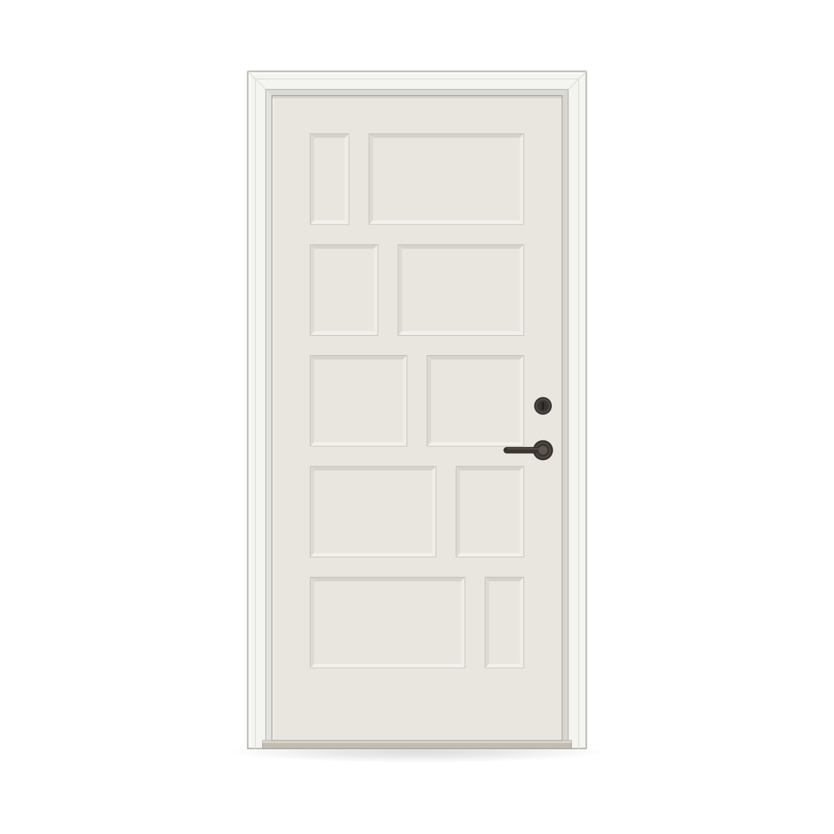 Contemporary Entry Door