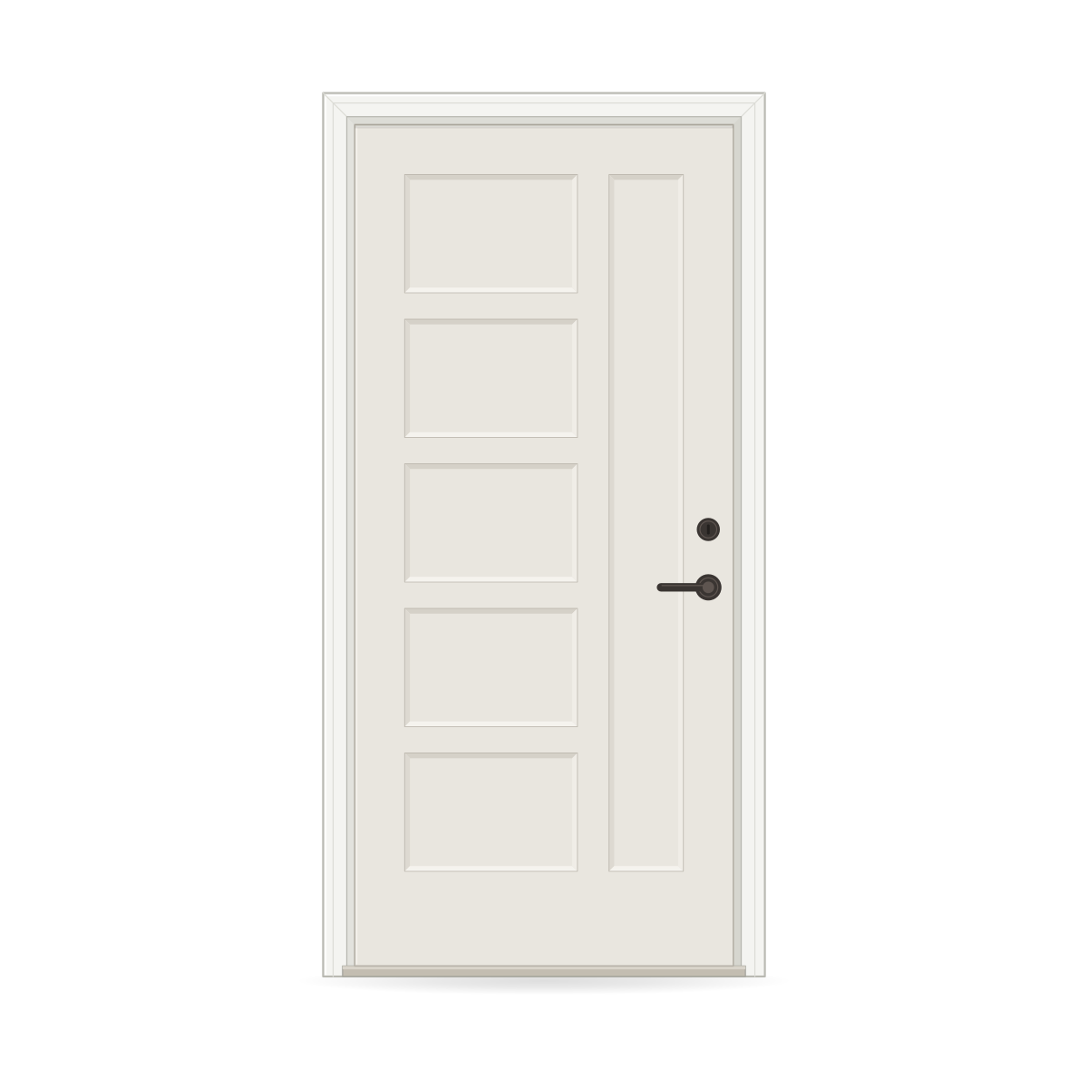 Contemporary Entry Door