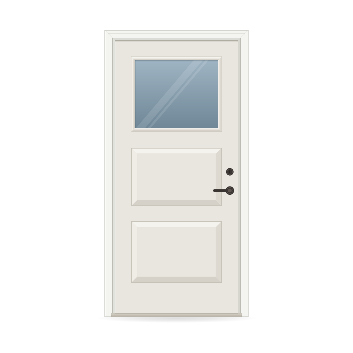 Craftsman Entry Door