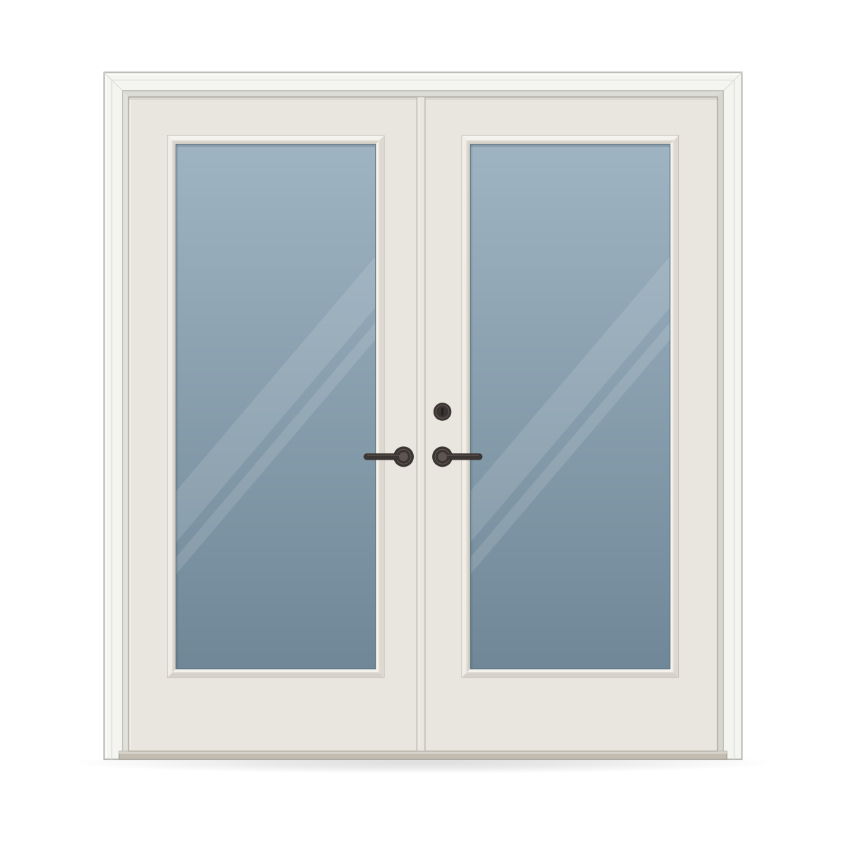 Inswing Door, Double