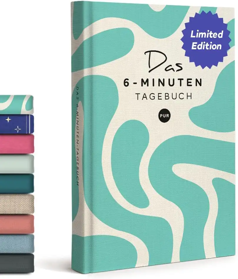 6-Minuten Tagebuch für mehr Achtsamkeit