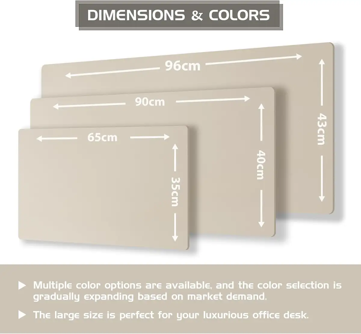 Aothia Kork-Schreibtischunterlage