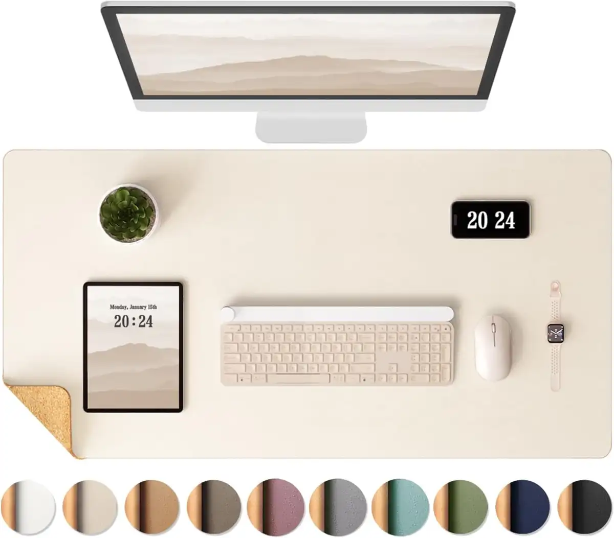 Aothia Kork-Schreibtischunterlage