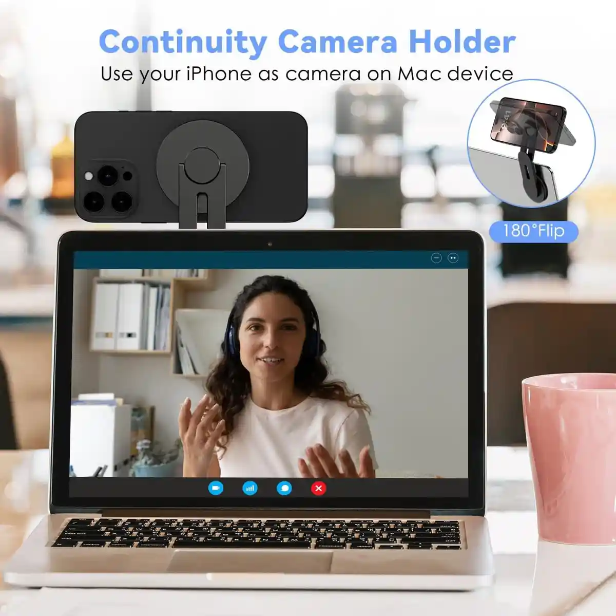 CloudValley Magnetischer Laptop Handy Ständer