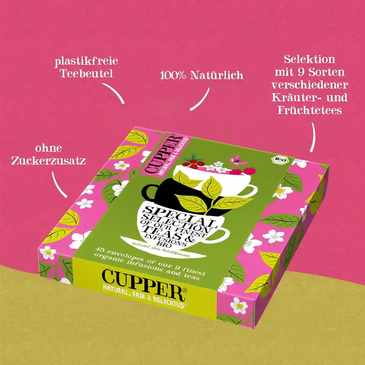 Cupper Bio Tee Geschenkset