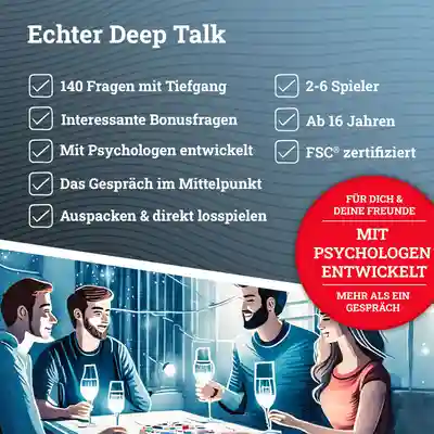 Deep Talk - Gesprächsspiel für tiefgründige Gespräche
