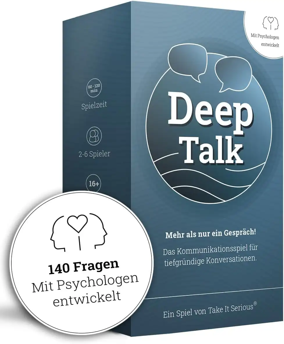 Deep Talk - Gesprächsspiel für tiefgründige Gespräche