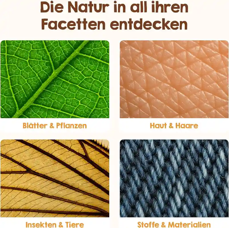 Edubini Digitales Mikroskop für Kinder