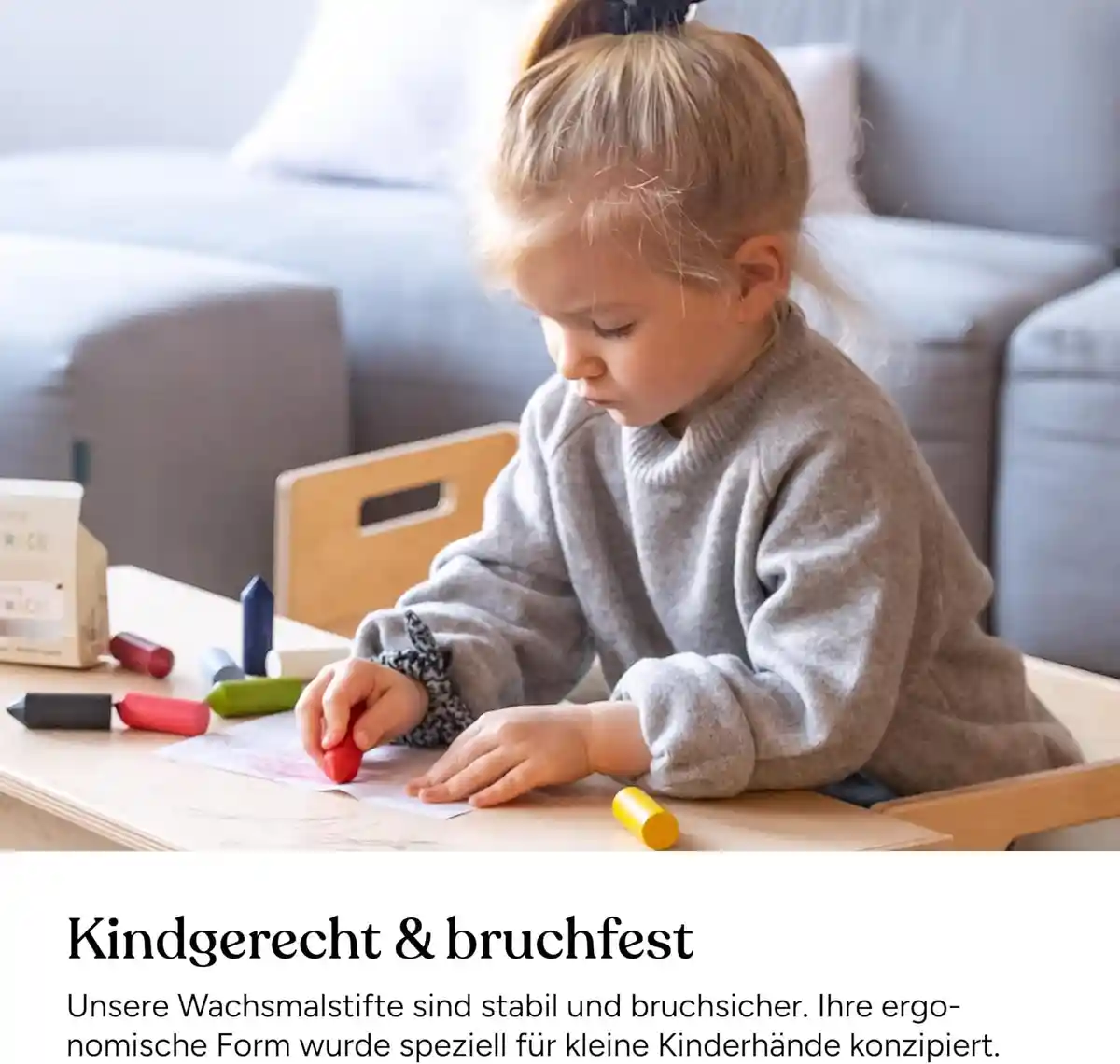 Ehrenkind Wachsmalstifte aus Bienenwachs