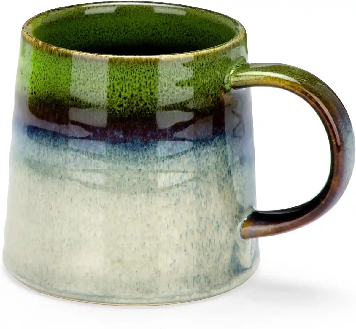 Große Kaffeetasse aus Porzellan