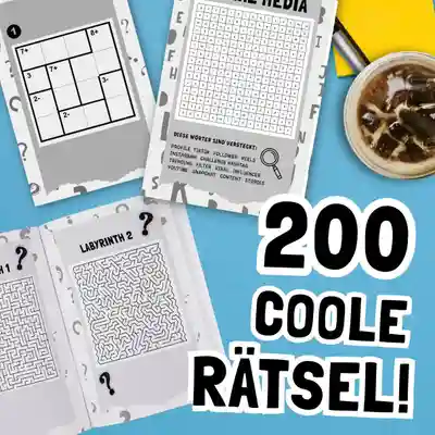 Hirn statt Handy - Rätselbuch für clevere Teenager